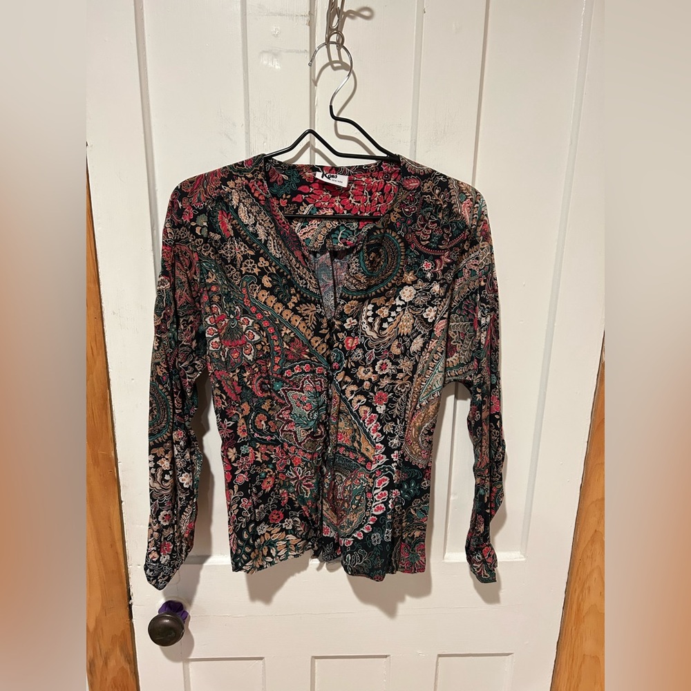 Kono vintage corset style dress shirt.